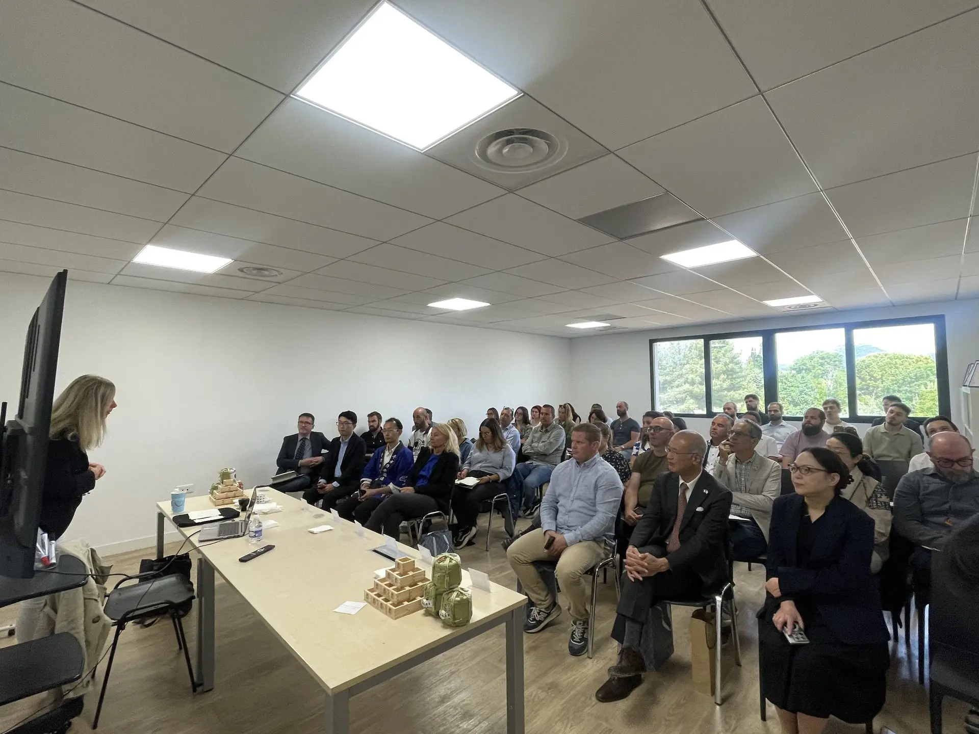 Image de la masterclass sur le saké à l'IFCO Marseille