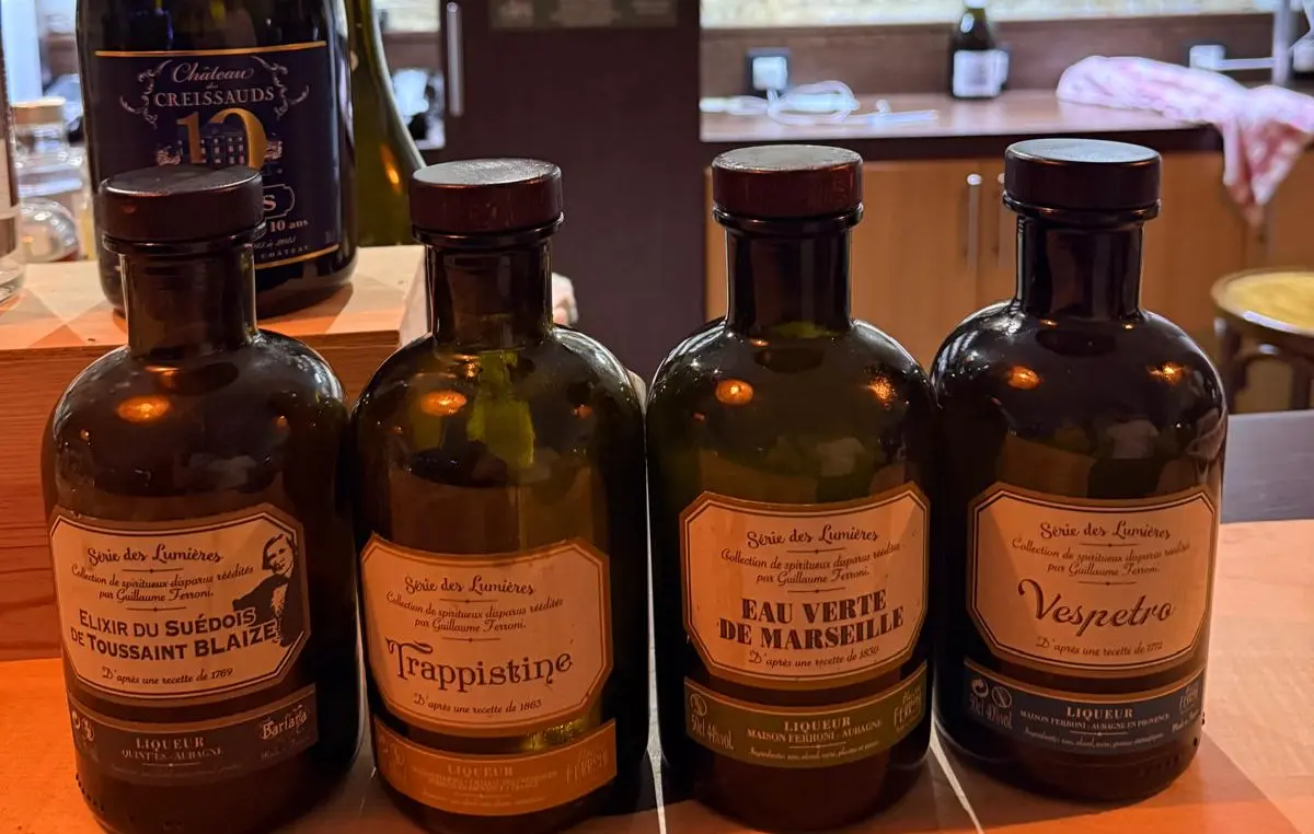 Image de la dégustation de la maison Ferroni lors de la visite de l'IFCO Marseille